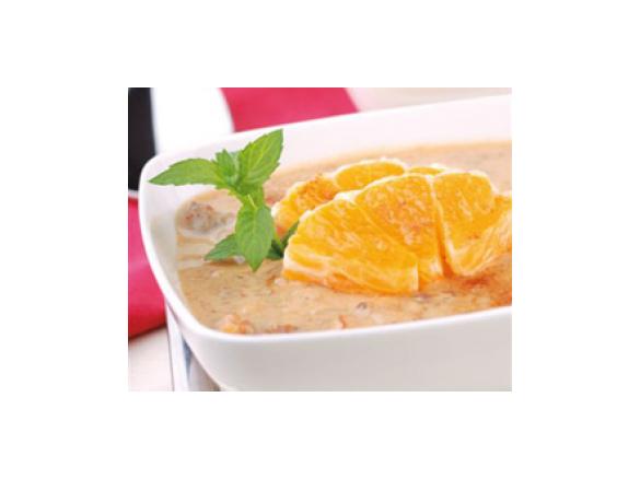 Frühstückssuppe mit Obst