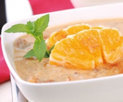 Frühstückssuppe mit Obst