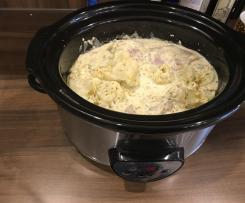 Zwiebel-Sahne-Hähnchen Crockpot und WW