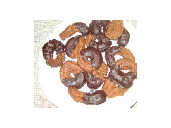 Schokoladenspritzgebäck