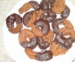 Schokoladenspritzgebäck