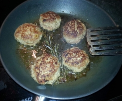 Leichte Frikadellen mit Rosmarin