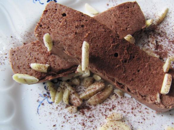 Schokoladen-Quark-Parfait