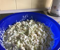 Lauchsalat mit Ananas