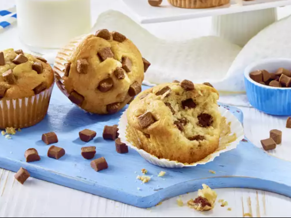 Muffins mit Schokoladenstückchen