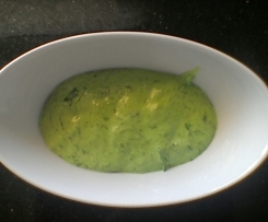 Bärlauch Frischkäse (selbst gemacht )