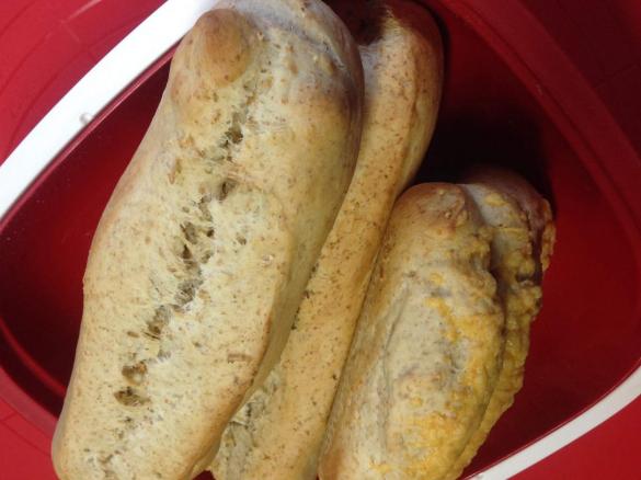 Baguette (Grundrezept) - mit Vollkornanteil