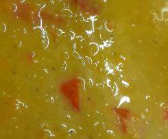 Karibische Süßkartoffel-Linsen-Curry Suppe