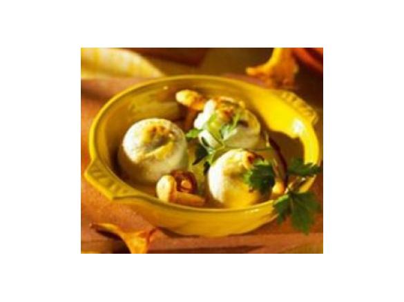 Seezungenröllchen mit Pilzfüllung