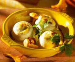 Seezungenröllchen mit Pilzfüllung