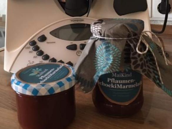 Pflaumen Schocki Marmelade
