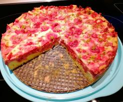 Himbeer Pistazien Kuchen "Superschnell"