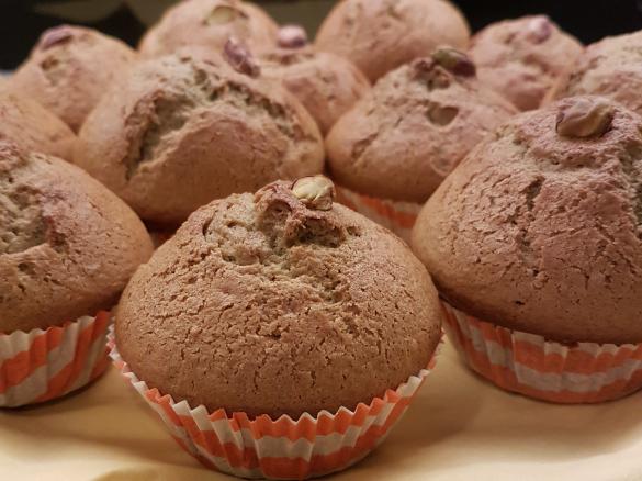 Pistazien Marzipan Muffins