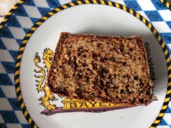 Schokoladen- Orangen- Eiweißkuchen