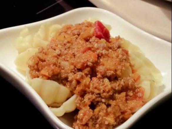 Variation von Kürbis-Bolognese VEGAN :-)