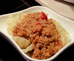 Variation von Kürbis-Bolognese VEGAN :-)