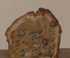 Haselnuss-Kürbis-Kuchen