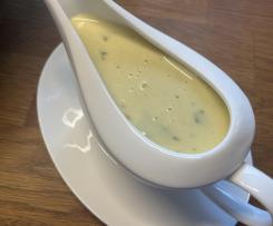 Senfsoße für Lachs