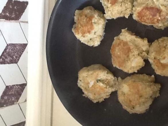 Grünkernfrikadellen