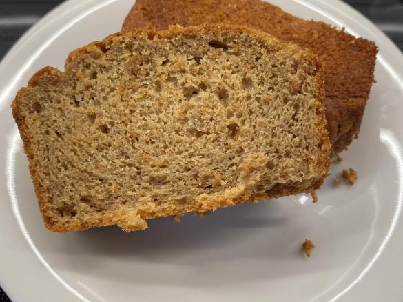 saftiges Bananenbrot - zuckerfrei und vegan