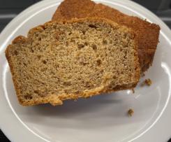 saftiges Bananenbrot - zuckerfrei und vegan
