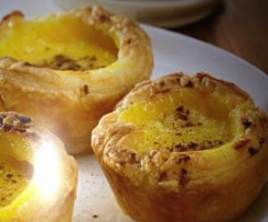 Portugiesische Cremetörtchen (Natas)