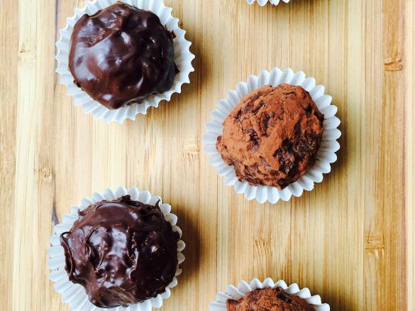 Cognac-Trüffel (auch vegan)