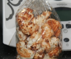 Leicht und fluffige Kokosmakronen mit Quark 