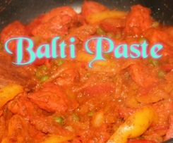Balti Paste für indische Speisen 