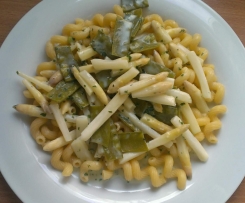 Spargel-Zuckererbsen-Sauce