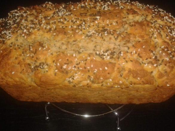 Buttermilch -Röstzwiebelbrot