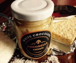 COCONELLA - White Chocolate - Crunchy - Coconut Cream