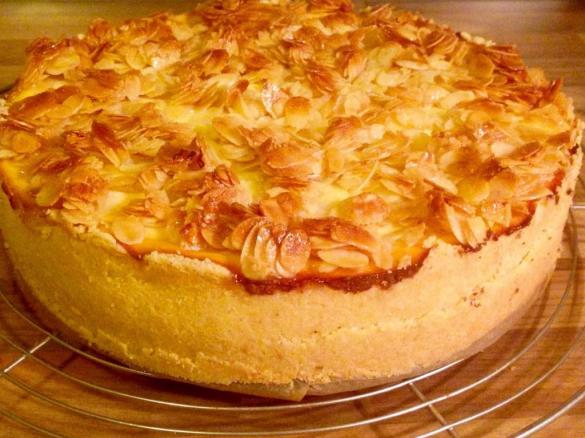 Birnen-Karamell-Käsekuchen