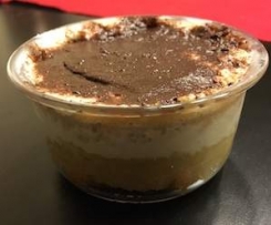 Variation von Bratapfeltiramisu (alkoholfrei)