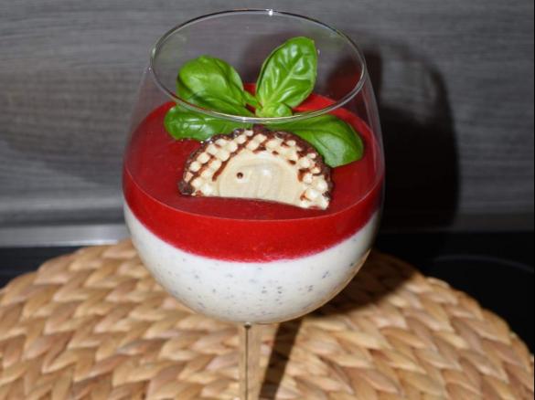 Himbeere-Schaumkuss-Quark