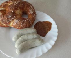 Weisswürste und Laugenbrezeln