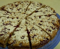 Johannisbeer-Nuss-Kuchen