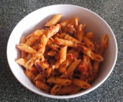 Nudelsalat mit Pesto-Dressing