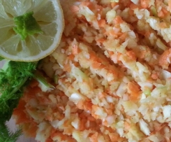 Rohkostsalat Fenchel - Möhre-Apfel