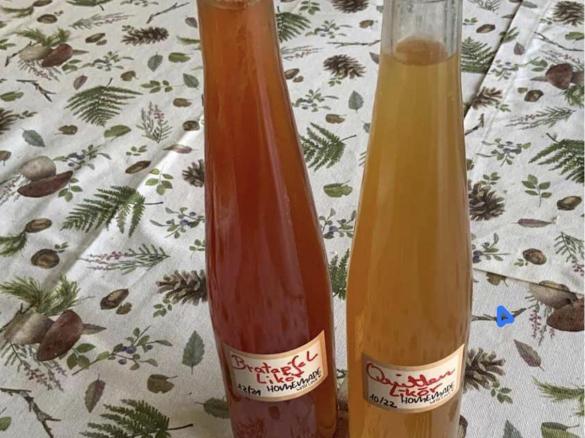 Variation von Apfelglühwein