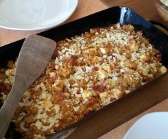 Kürbis-Kartoffel-Gratin