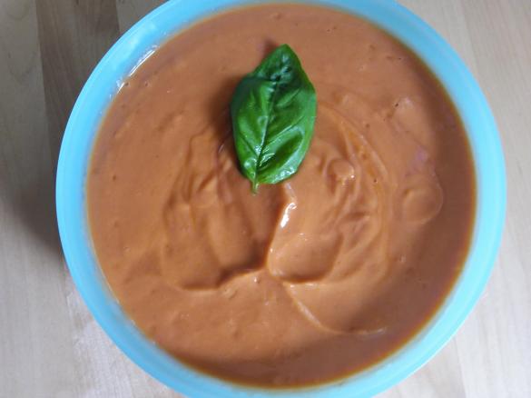 Salmorejo ( kalte Tomatensuppe, aus Cordoba)