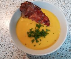 Variation Möhren-Blumenkohl-Suppe