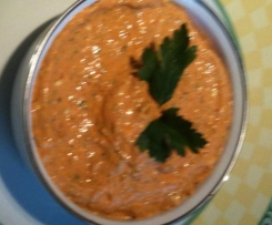 Paprika-Schafskäse Dip