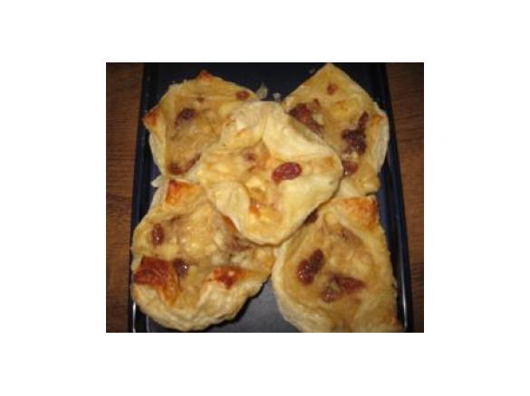 Apfel-Blätterteigtaschen