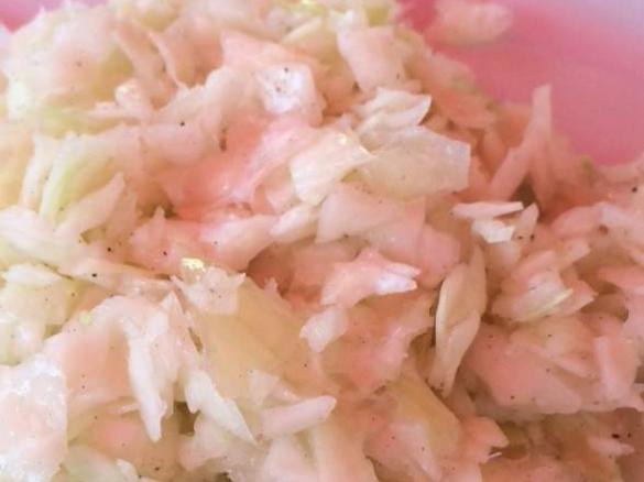 Krautsalat/Sprudelsalat sehr lecker