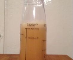 Orangen-Honig-Rotweinessig Dressing