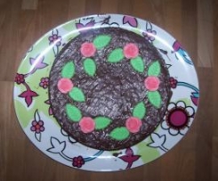 Grieß-Nuss-Kuchen