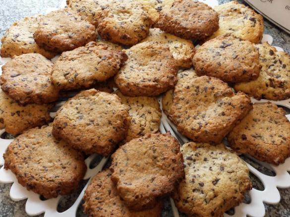 Schoko - Walnuss - Cookies schnell und lecker