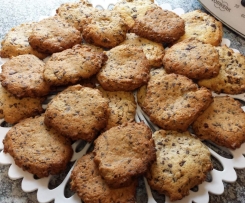 Schoko - Walnuss - Cookies schnell und lecker